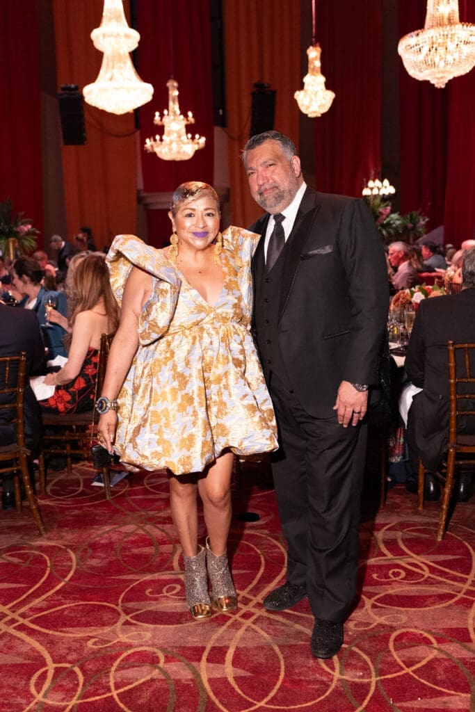 Lisa & Saul Valentin at Performing Arts Houston's Kaleidoscope Ball  (Photo by Daniel Ortiz)
