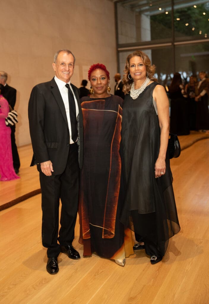 Lucilo Pena, Otobong Nkanga, and Matrice Ellis-Kirk (Photo by Exploredinary)