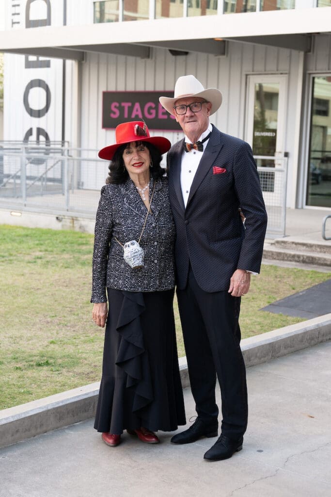 Mady & Ken Kades at Stages' 'Rhinestone Cowboys & Golden Vikings' gala (Photo by Wilson Parish)