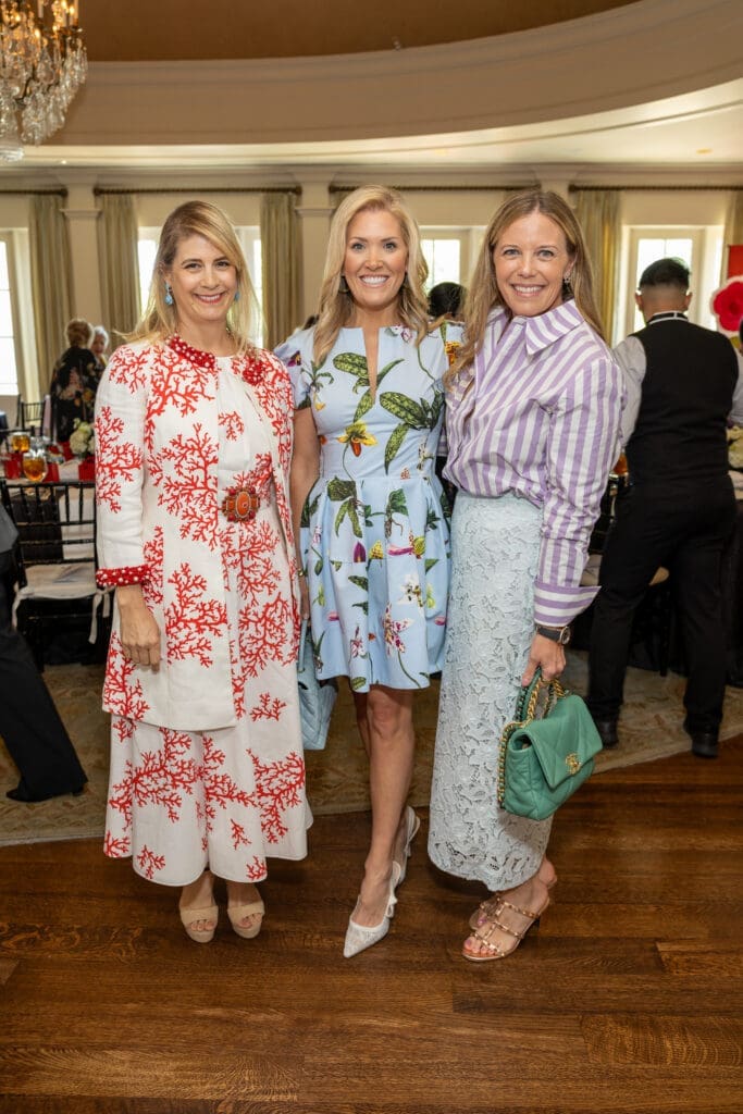 Michele Marandi, Amanda Boffone, Melissa Sugulas at the Reflections on Style luncheon