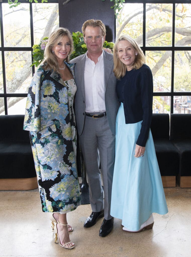Adam Lippes Charms His Fan Club at a Luncheon at Dallas’ The Conservatory