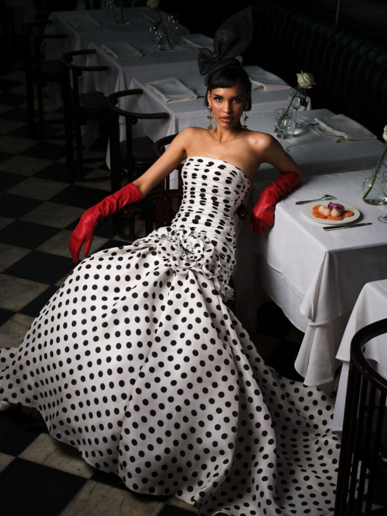 Through its spring Café Society campaign, Neiman Marcus blends fashion and culinary culture. (Courtesy)