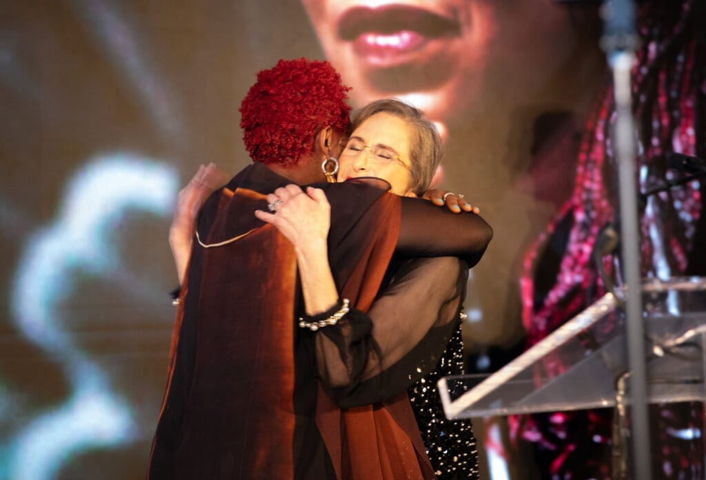 Otobong Nkanga and Nancy Nasher (Photo by Exploredinary)