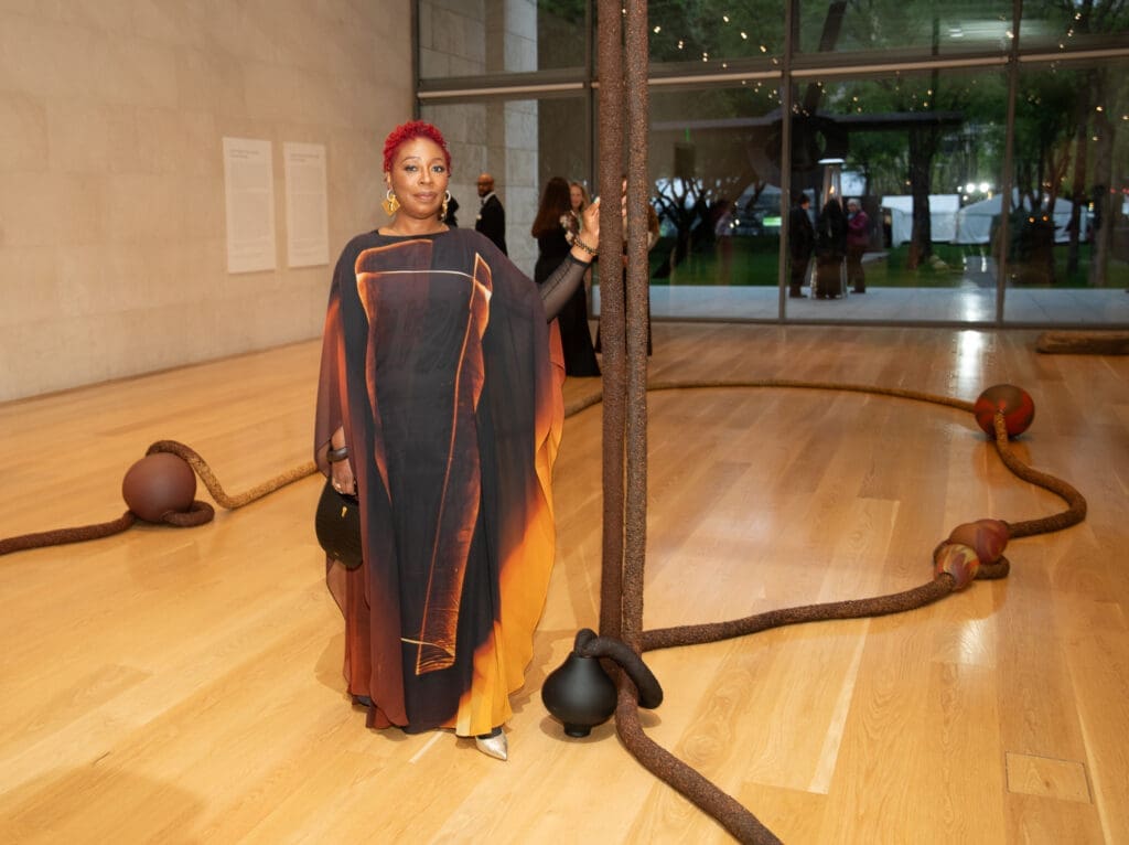 Nasher Prize Gala Honors Otobong Nkanga With An Artful Dinner, Taiko Drumming, and Dancing