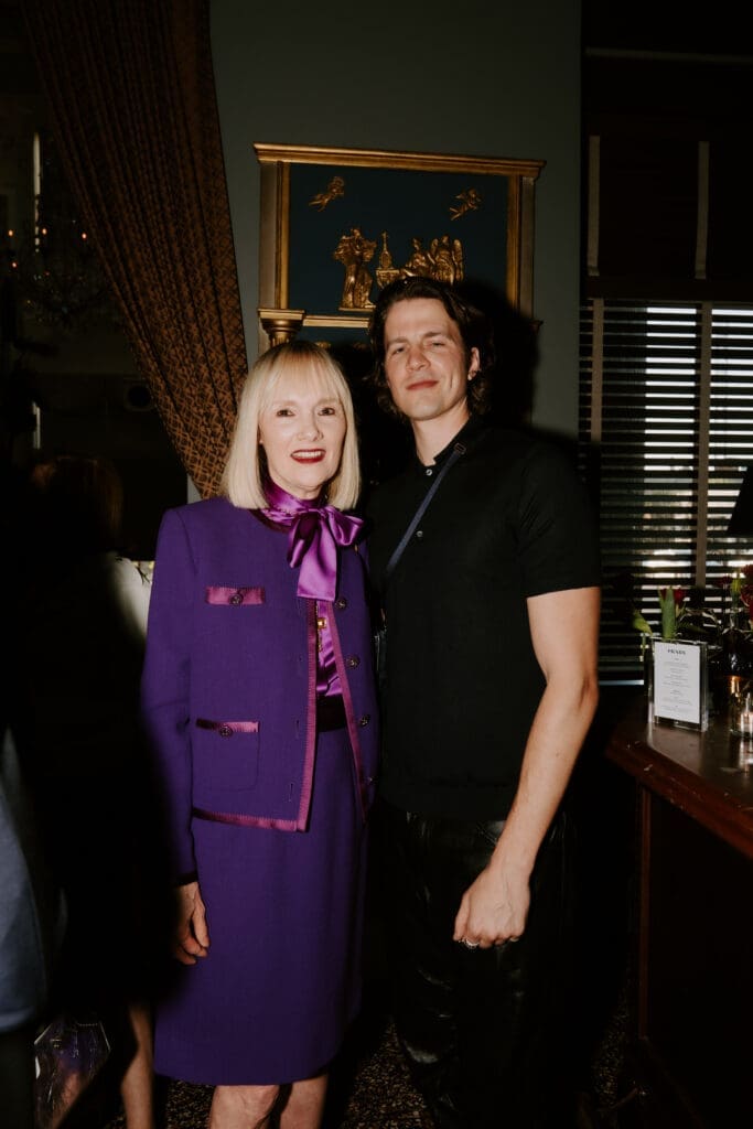 Prada Dinner - Erin Mathews, Pete West (Photo by Afritina Coker)