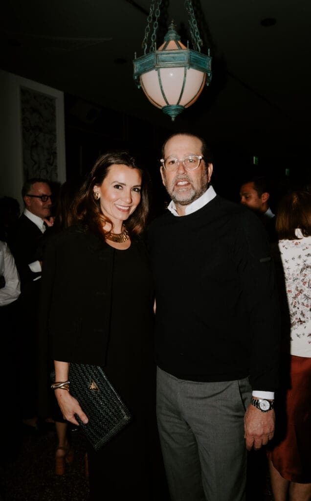 Prada Dinner - Kimberly Schlegel Whitman & Justin Whitman (Photo by Afritina Coker)
