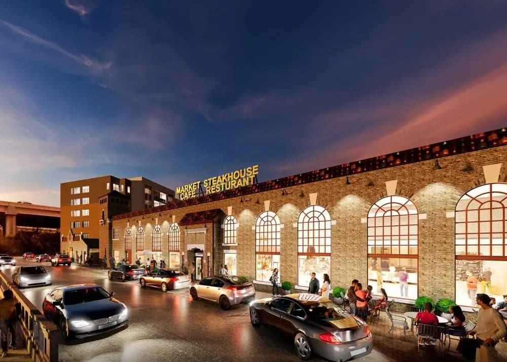 The Madrone restaurant will offer a refined dining experience inside the restored Fort Worth Public Market, featuring chef’s tasting menus focused on seasonal, local ingredients. (Courtesy)