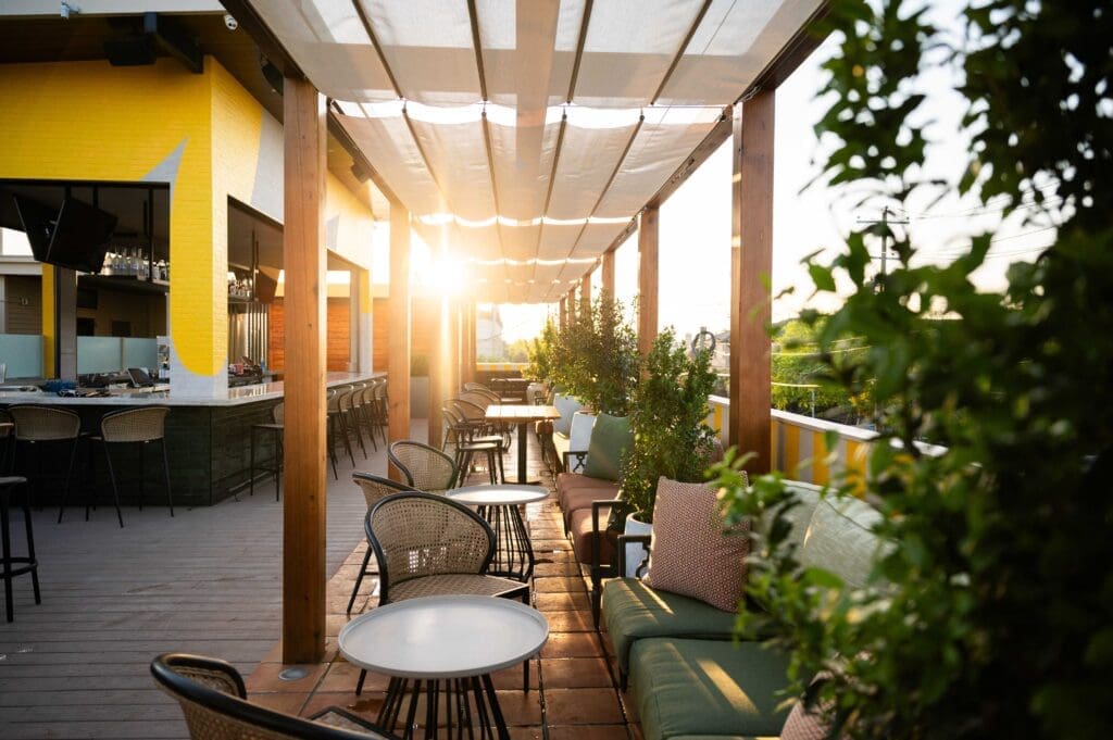 A New Italian Rooftop Lounge Debuts in Dallas Just In Time For Patio Season