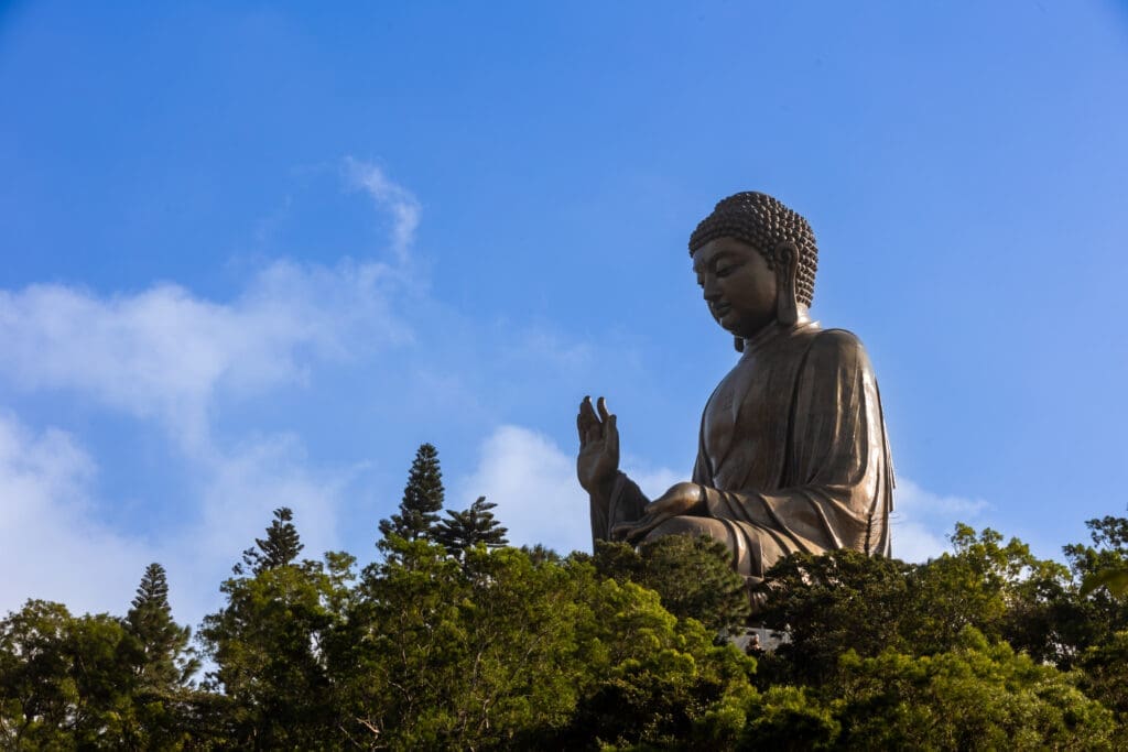 The cable car to Ngong Ping and the Big Buddha might be touristy, but watching the misty hills part with the green trees and skyscrapers blending together, it will be worth it. 