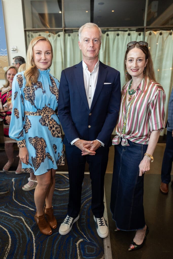 Anya & Jeremy Smith, Julie Kent at Houston Ballet's 'Raising the Barre' dinner (Photo by Melissa Taylor)