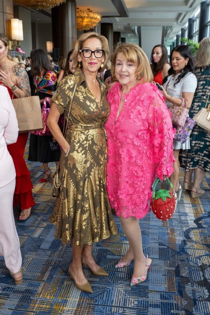 Becky Reyes, Marilu Garza at the Latin Women's Initiative annual luncheon (Photo by Jacob Power)