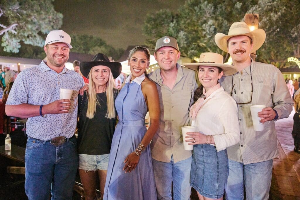 Chance Jones, Brittany Hildebrand, Zinat Ahmed, Robert Murphy, Laura & Johnny Hlavinka at the 13th annual CrawFest (Photo by courtesy of Cotton Holdings)
