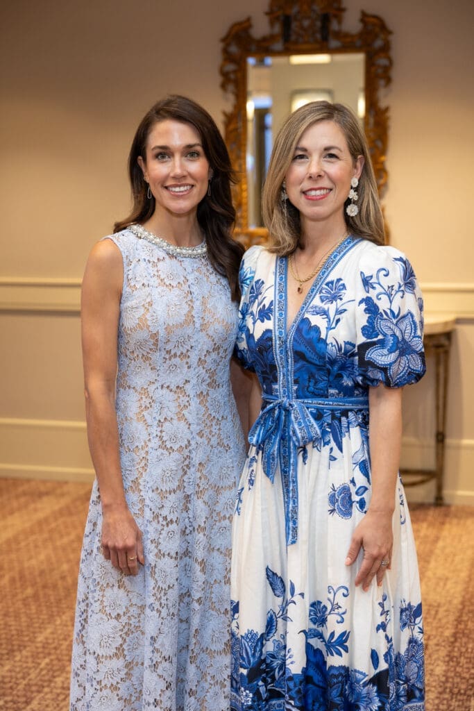 Chairs Chae Kelly, Justine Klinke at the Arms Wide 11th annual Fulfilling Families Luncheon. 