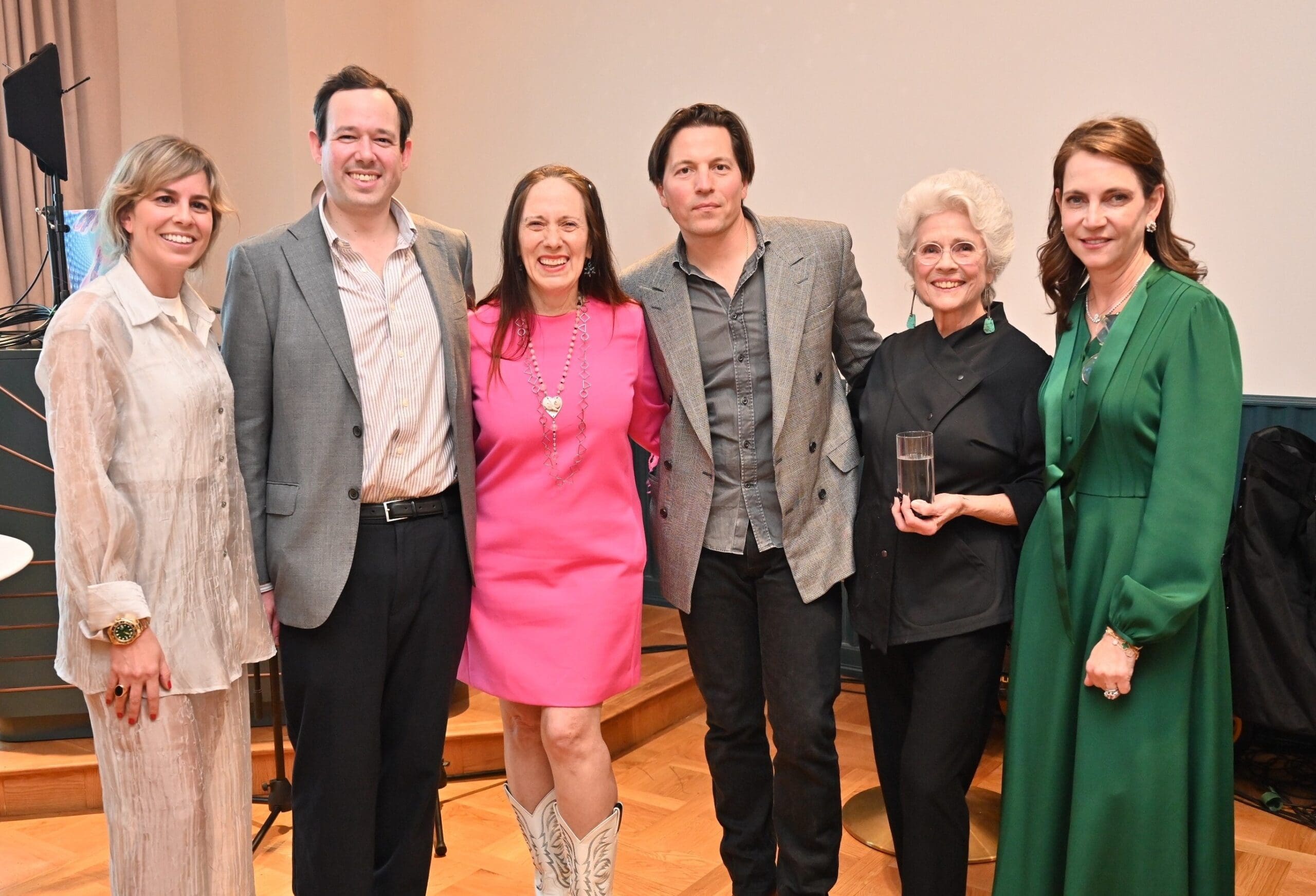 Clara Pereira, Nate Freeman, Catherine Anspon, Michael Slenske, Betty Moody, Aliyya Stude (Photo by Alex Montoya)