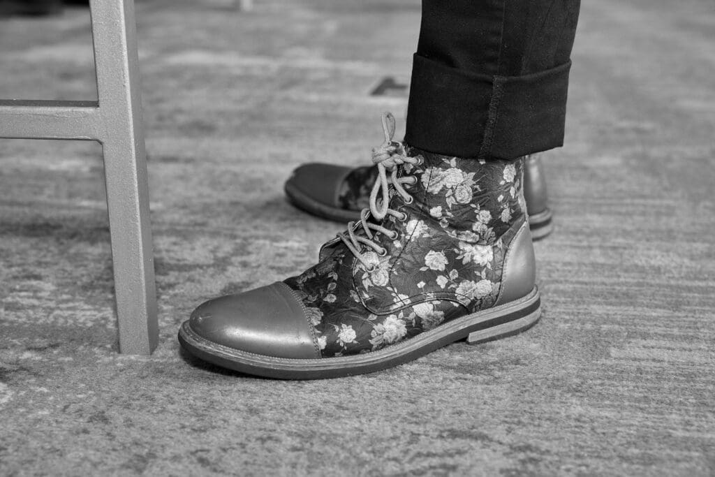 Stylish kicks at Cotes Du Coeur (Photo by Nate Rehlander)