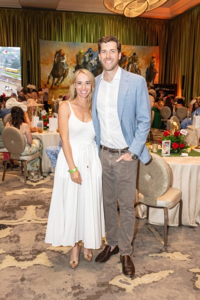 Courtney & Clayton Freels at Bo's Place 'Hats, Hearts & Horseshoes' benefit (Photo by Jacob Power)