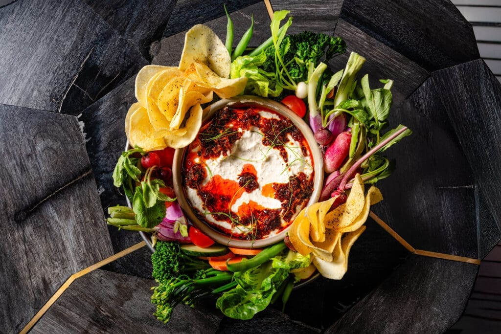 The Duchess menu features starters such as fried Texas burrata and crispy chicken parm burgers, to mains like ricotta gnudi and the lucky pig. (Photo by Drew Gorrie)