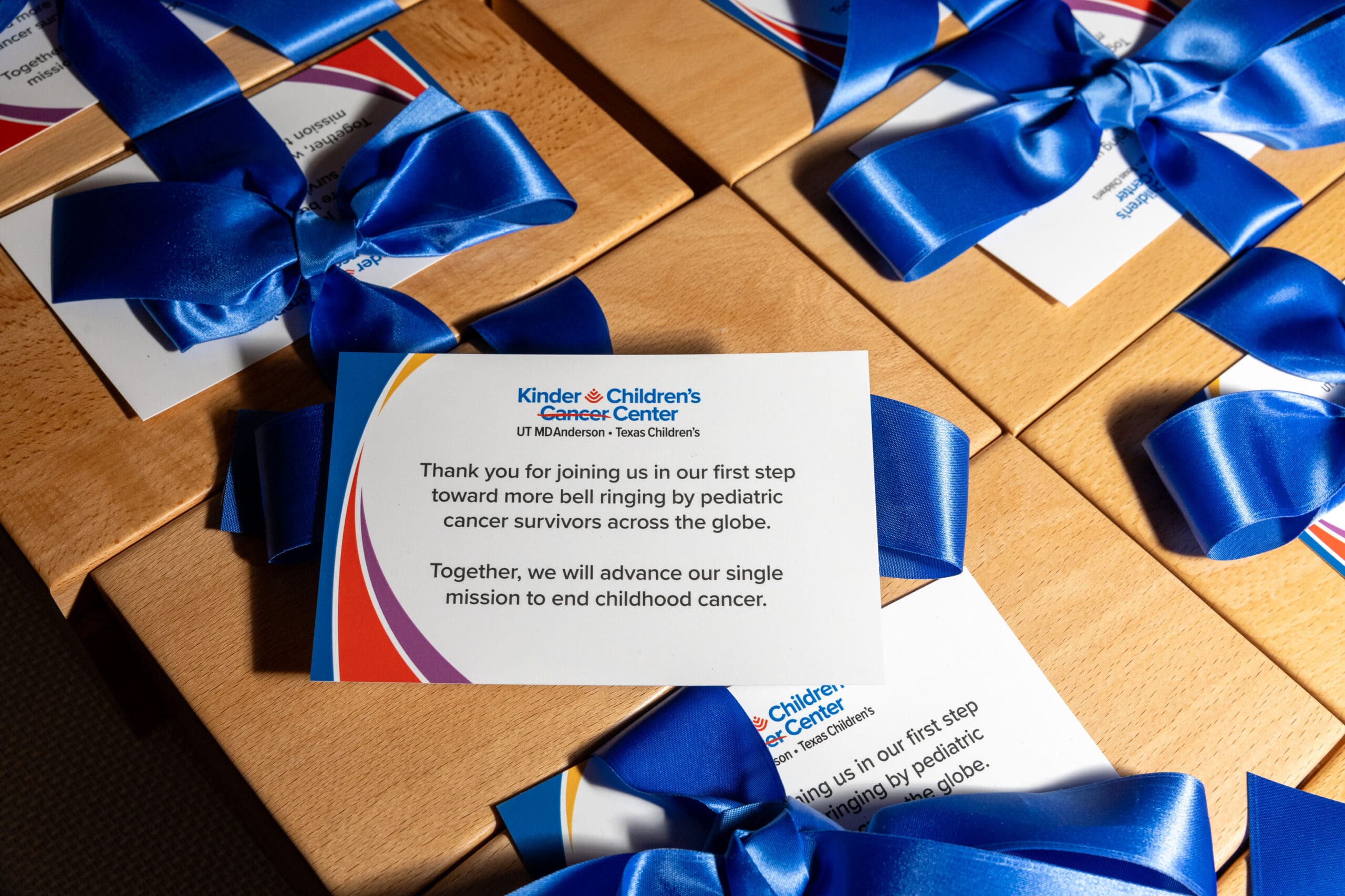 Gift Box from Kinder Children’s Cancer Center; Photo Courtesy of Dave Rossman