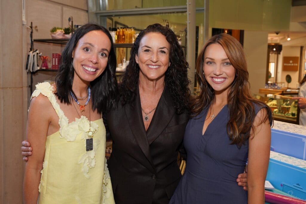 Havy Rosenstock, Karen Mitchell, and Kailey Swiger (Photo by Carol Vig)