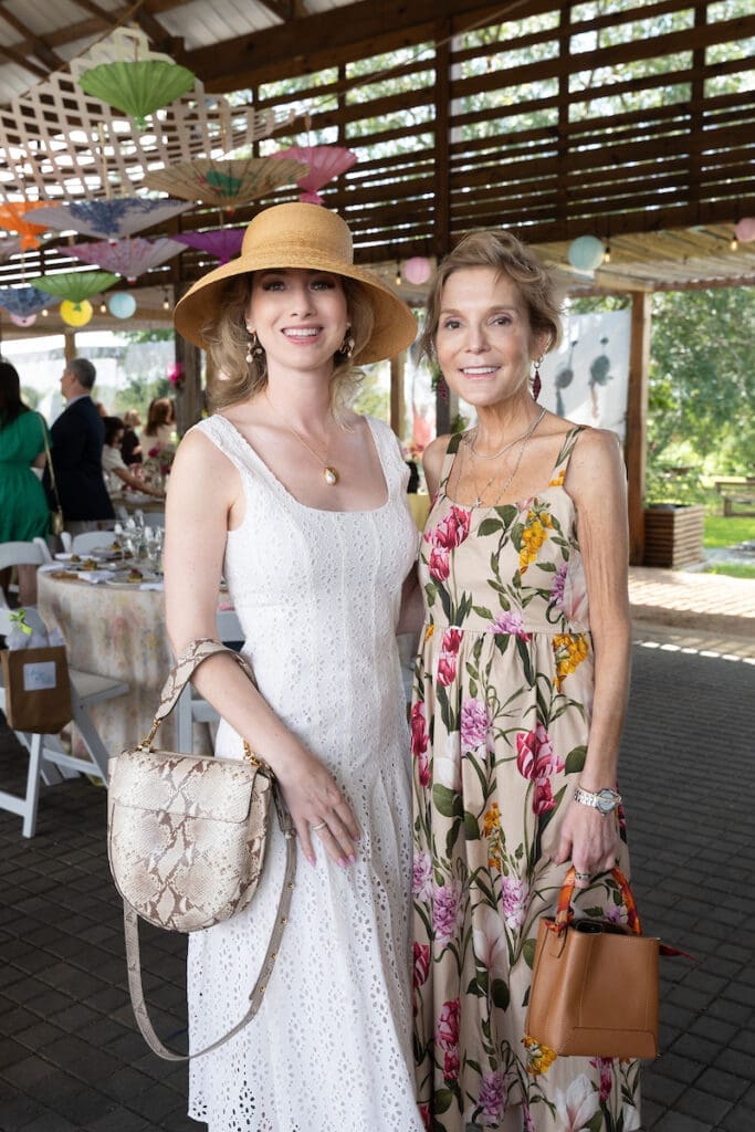 Kaleta Blaffer Johnson, Kristen Cannon  at Recipe for Success' Fashion in the Fields fundraiser ((Photo by Daniel Ortiz)