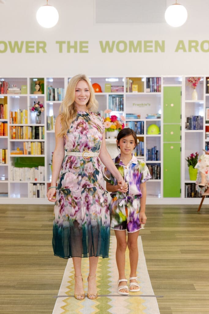 Katiana Mojeda and daughter Sofia  at the SheSpace 'Mommy & Me' fashion show (Photo by @LaurenHolubPhotography)