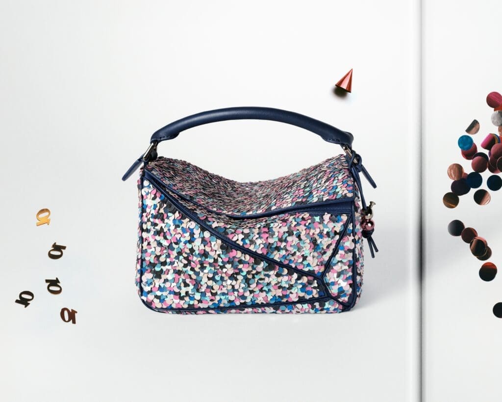 LOEWE_2025_10TH_YEAR_PUZZLE_ANNIVERSARY_COLLAGES_RGB_CROPPED_5X4_Confetti_1 (Photo by Loewe)
