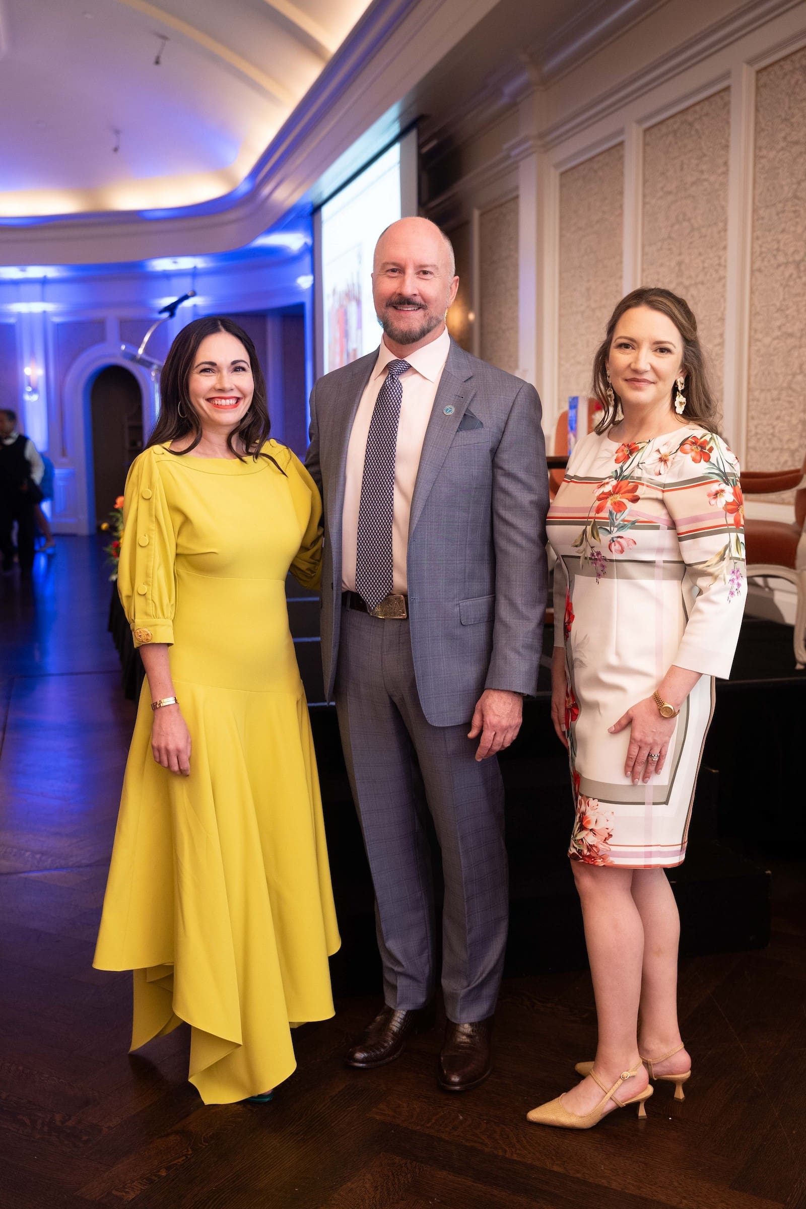 Michele Leal Farah, Tony Bradfield and Darcie Wells photo by Daniel Ortiz