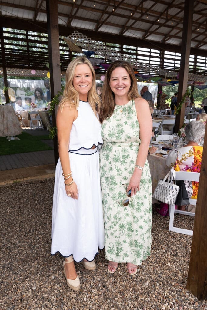 Monica Bickers, Susan Willburn  at Recipe for Success' Fashion in the Fields fundraiser ((Photo by Daniel Ortiz)