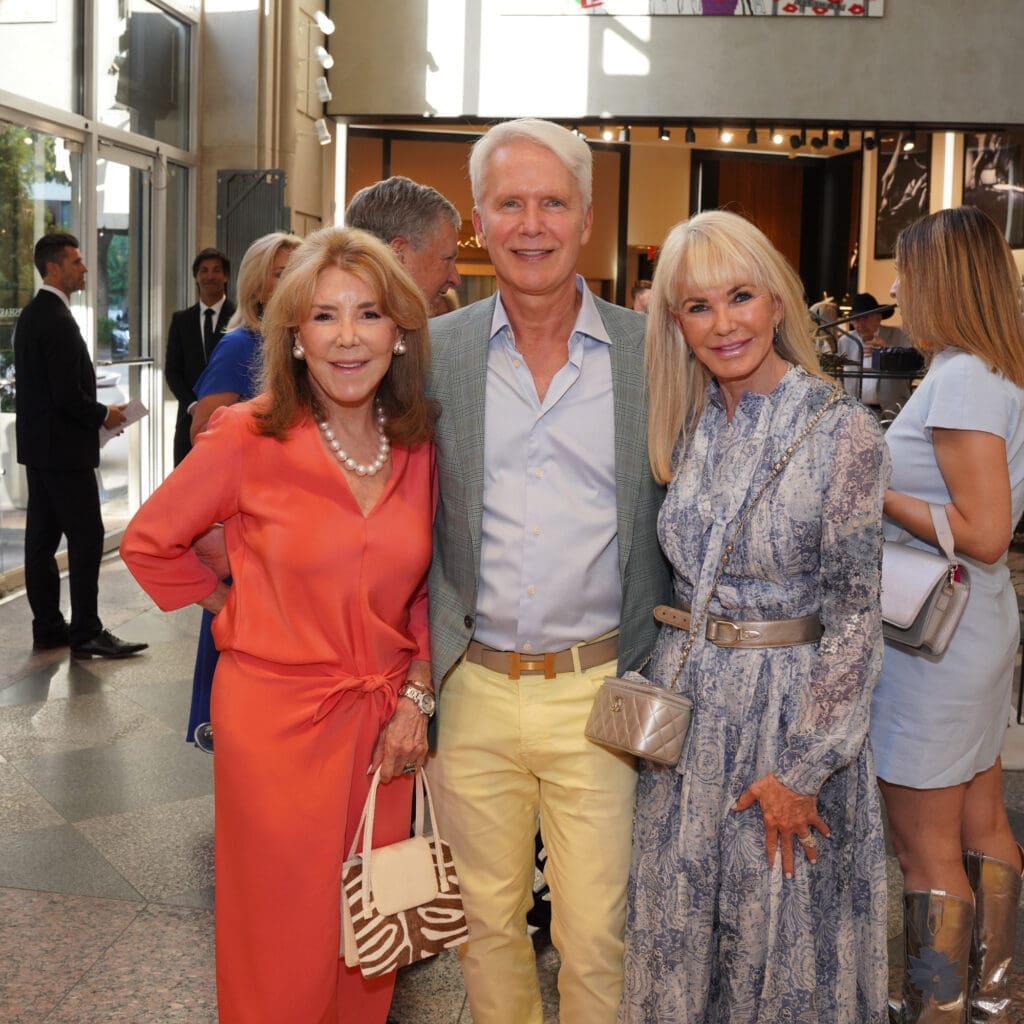 Muffin Lemak, Kurt Anderson, and Jeanette Graff (Photo by Carol Vig)