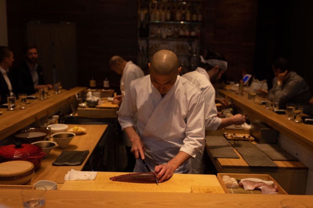 Namo Executive Chef Kazuhito Mabuchi is a pro when it comes to crafting unique chef-guided omakase experiences. (Courtesy)