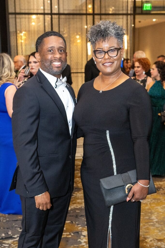 Oric & Omega Walker at the Make-A-Wish ball (Photo by Jacob Power)