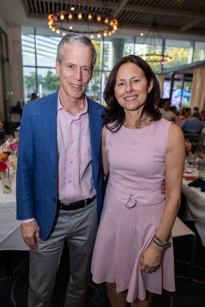 Richard & Kris McGee at Houston Ballet's 'Raising the Barre' dinner (Photo by Melissa Taylor)