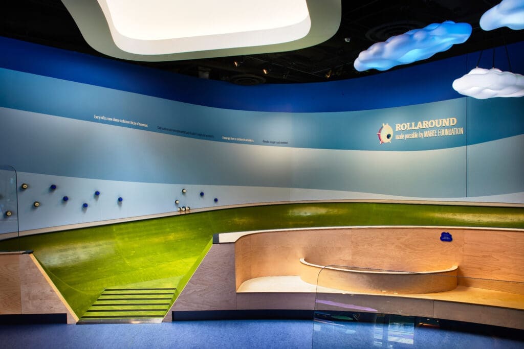 The Rollaround, which was made possible by Mabee Foundation (Photo by John Smith)