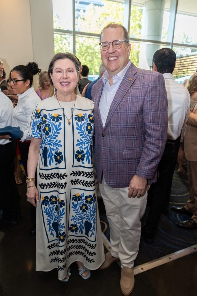 S. Shawn Stephens & Jim Jordan at Houston Ballet's 'Raising the Barre' dinner (Photo by Melissa Taylor)