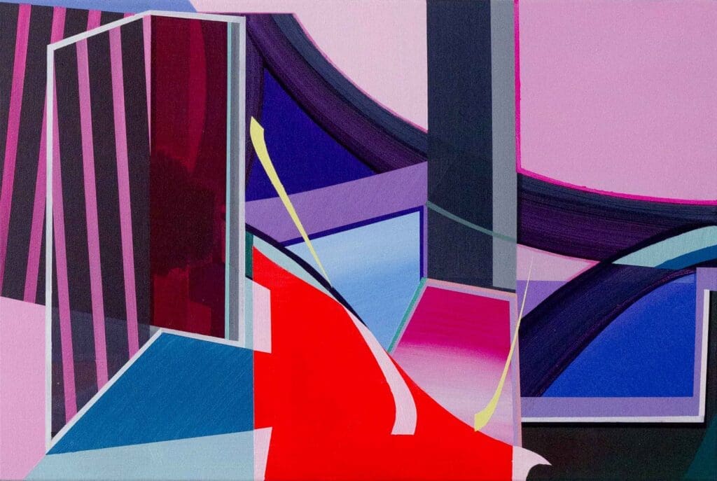 Danny Rolph's "Stargate 4," 2023. (Courtesy Danny Rolph and Barbara Davis Gallery, Houston)