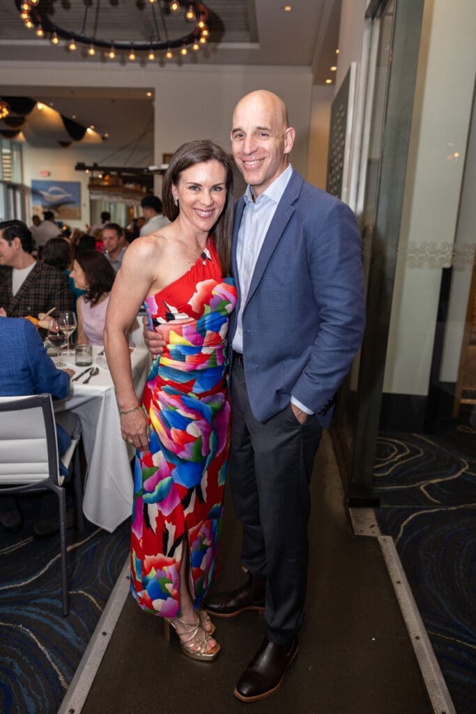 Teal & Jeffrey Reamer at Houston Ballet's 'Raising the Barre' dinner (Photo by Melissa Taylor)
