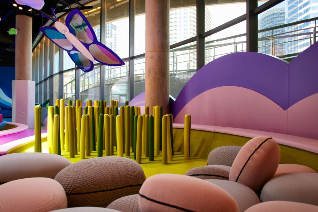 Toddler Garden at the reimagined Moody Family Children's Museum. (Photo by John Smith)