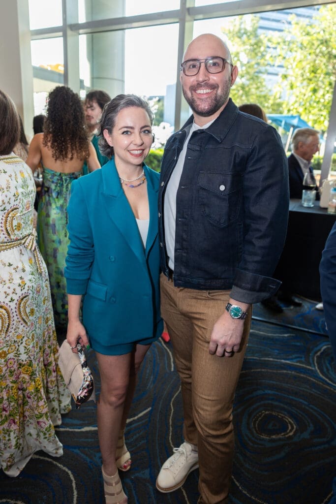 Victoria Gutierrez, Nick Pierce at Houston Ballet's 'Raising the Barre' dinner (Photo by Melissa Taylor)