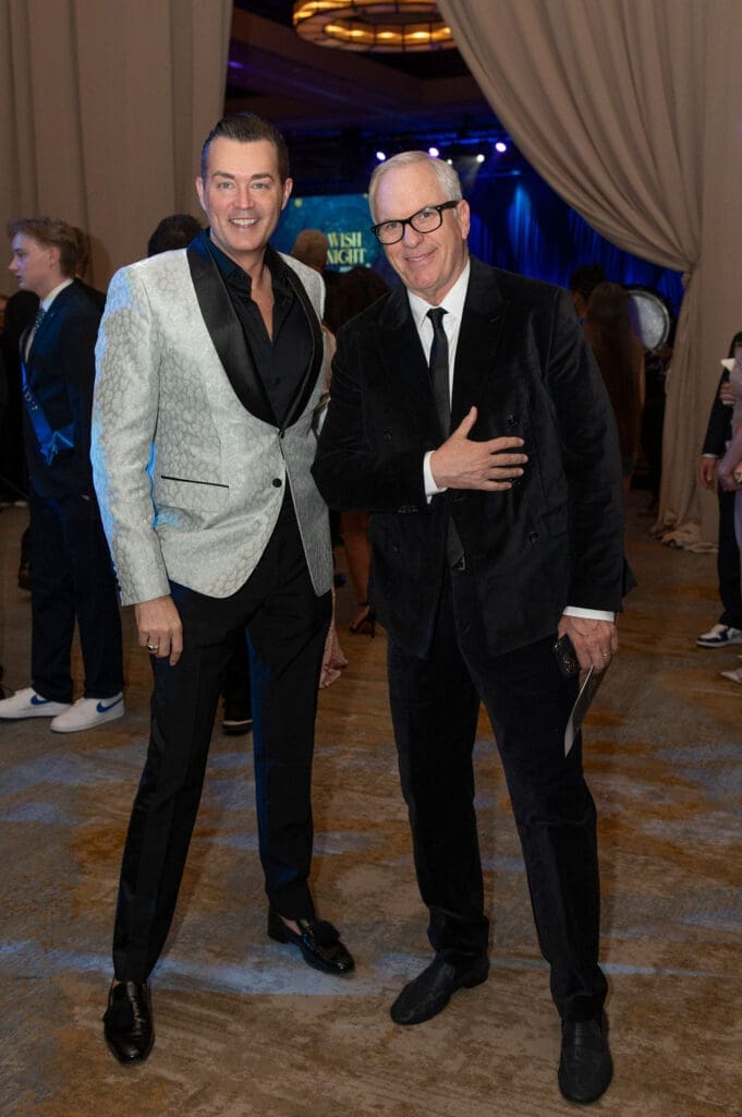 Chuck Steelman and Donald Robertson (Photo by Tamytha Cameron)