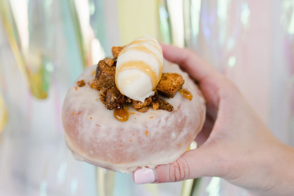In celebration of National Donut Day, The Salty Donut is offering a one-day-only special: The Maple French Toast Donut. (Courtesy)