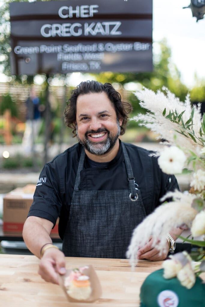 Dallas restaurateur Greg Katz was at SAVOR on behalf of his seafood concept, Green Point.  (Photo by Omni PGA Frisco Resort & Spa)