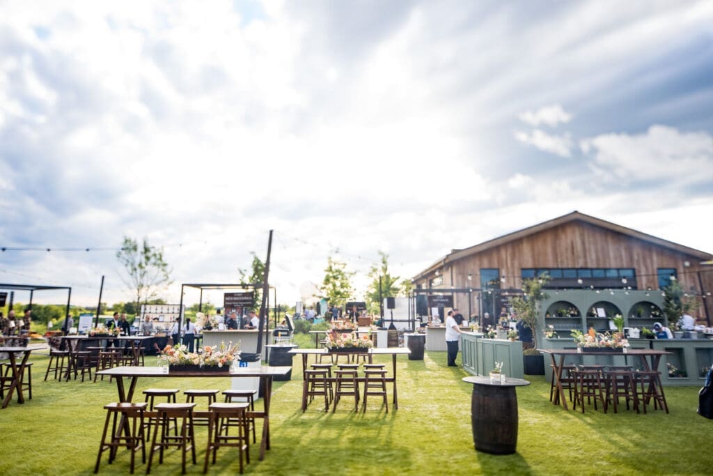 Friday’s Fork & Fire Grand Tasting at SAVOR was where guests were able to explore so many big-name chefs’ stations indoors and outdoors. (Photo by Omni PGA Frisco Resort & Spa)