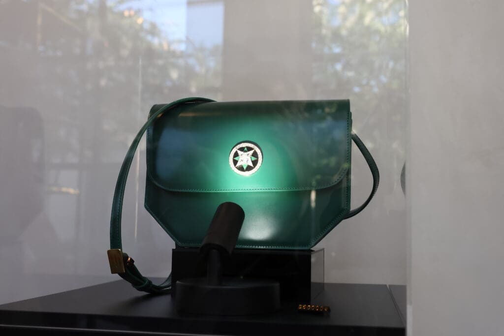The 11 Juillet Mayfair with the brand's signature medallion (Photo by Quy Tran)