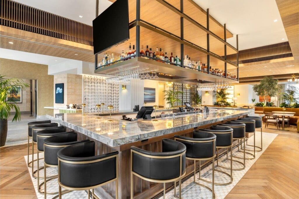 The hotel reflects sophisticated, artful interiors with a modern Texas spirit.