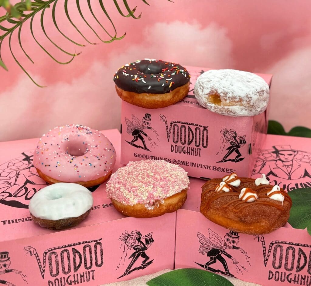 Portland-based Voodoo Doughnuts opened its first Dallas outpost in Lower Greenville in 2023. (Courtesy)