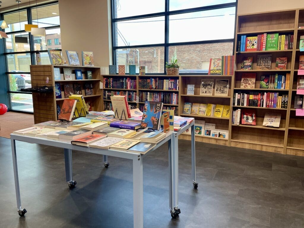 A New Indie Bookstore Opens in Fort Worth’s Near Southside With Book Clubs, Open Mic Nights, and Art Crawls