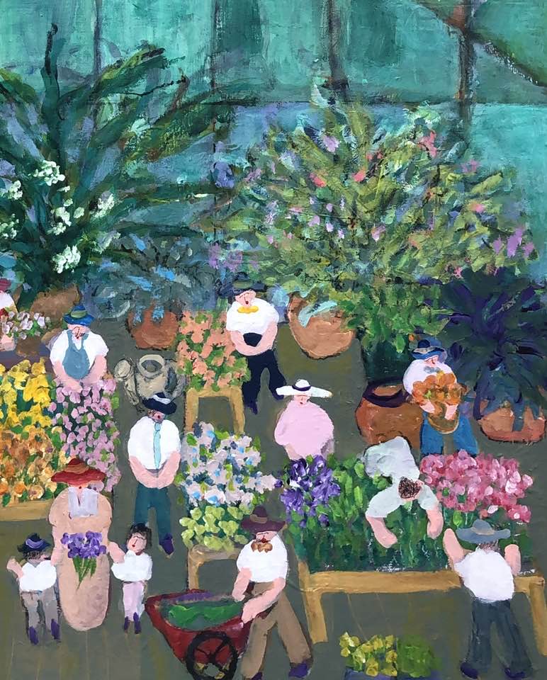 Feel Good Art — Houstonian Jim Hill’s Cheerful Creativity Lifts Spirits In The Woodlands