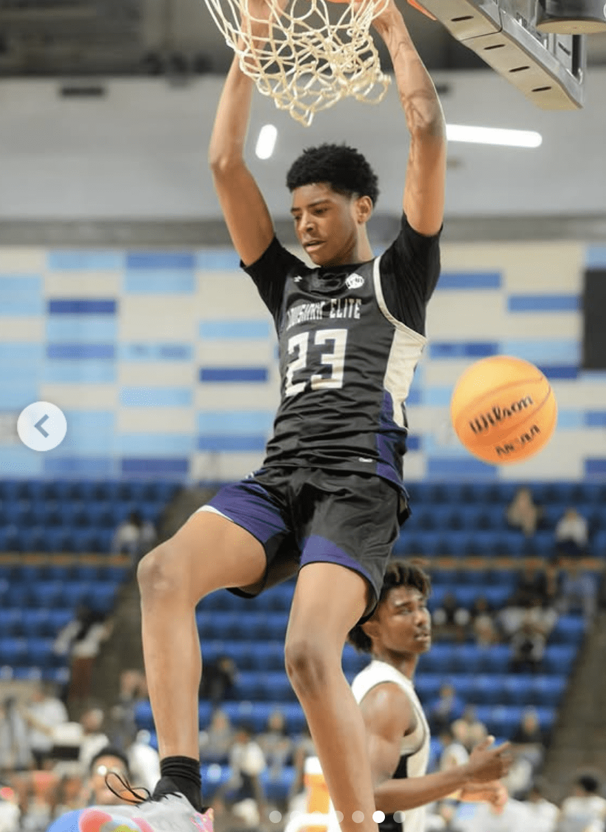 Chris Cenac Jr. is a major part of Kelvin Sampson’s Fantastic Four freshmen class and a difference maker inside. (@chriscenac1)