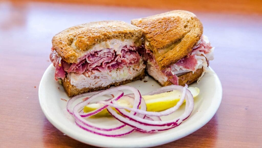 Stacked high and served on rye, Carshon’s classic deli sandwiches have been a Fort Worth staple since 1928. (Courtesy)