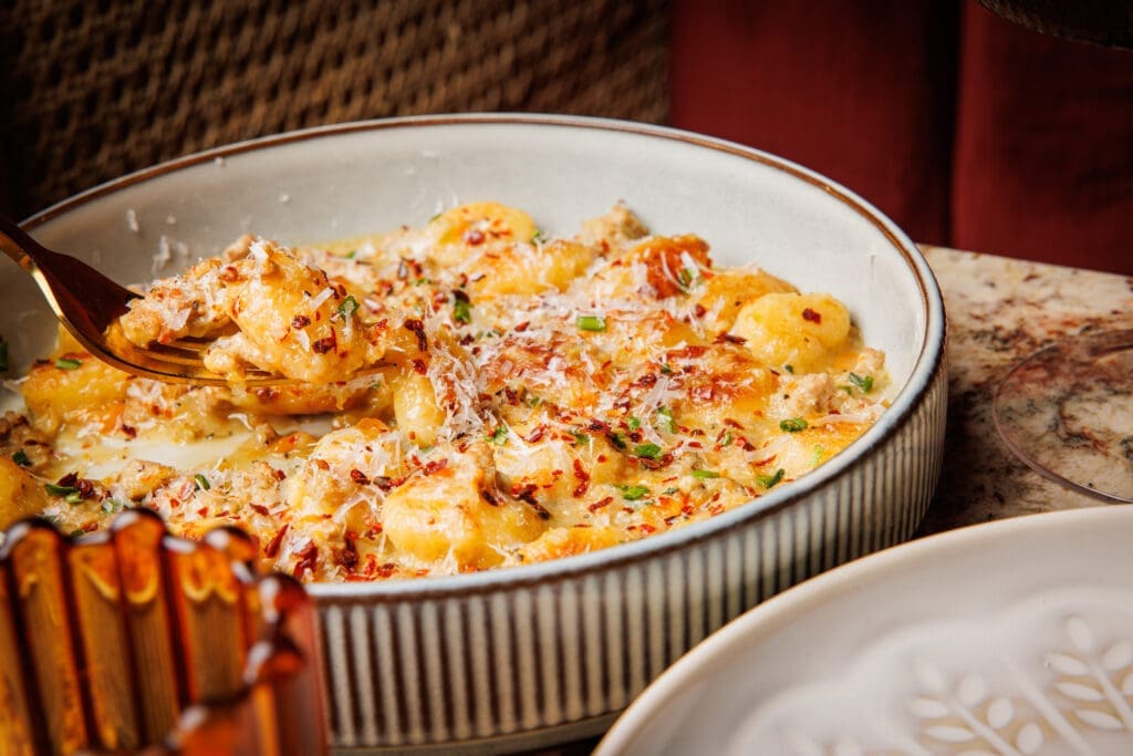 Diners will also find three kinds of pastas on the Flamant menu including the ragu bianco. (Photo by Samantha Marie)